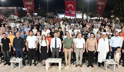 Kemer’de 15 Temmuz anma töreni