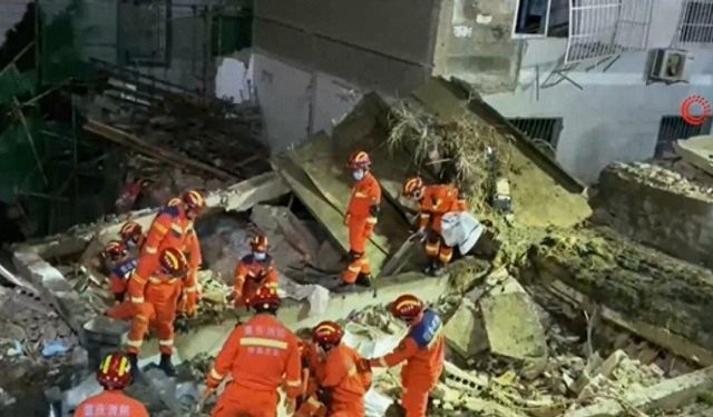 Çin'de kamu binasındaki patlamada can kaybı 16'ya yükseldi