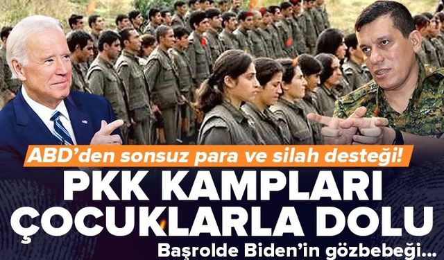 PKK/YPG Kampları Çocuklarla Dolu!.