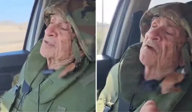 Orduya gönüllü katılan 95 yaşındaki İsrailli yaşlı adam nefret kustu: Ailelerini, çocuklarını yok edin