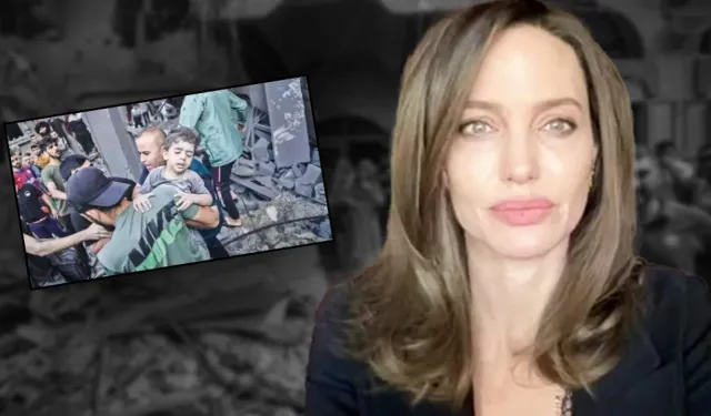 Angelina Jolie'den İsrail'e sert çıkıştı!