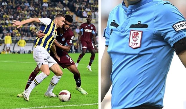Trabzonspor-Fenerbahçe maçının hakemi belli oldu!