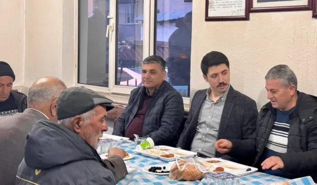 Bilecik Kaymakamı Kahraman Küçükelmalı köyünde iftara katıldı