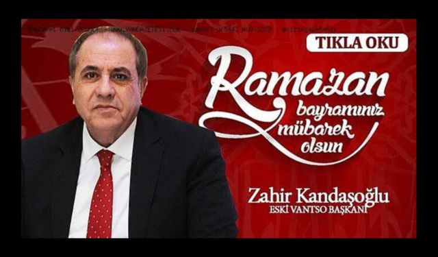 Başkan Kandaoğlu'ndan Ramazan Bayramı mesajı