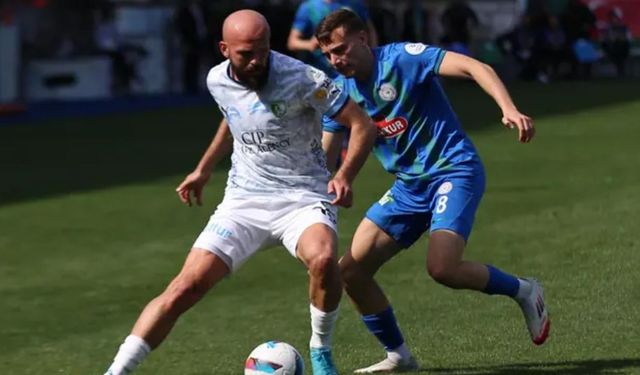 Çaykur Rizespor evinde Bodrum'a kaybetti