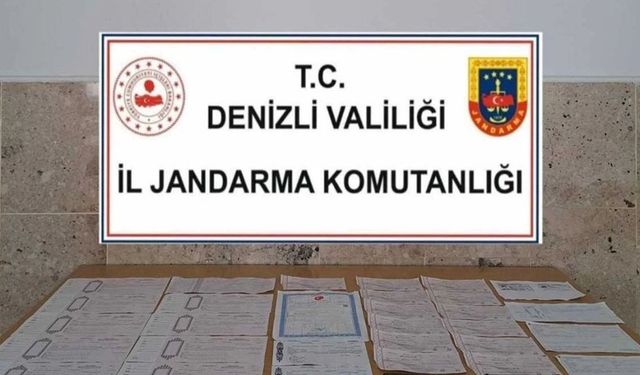 Denizli’de tefecilik operasyonunda 2 şüpheli yakalandı