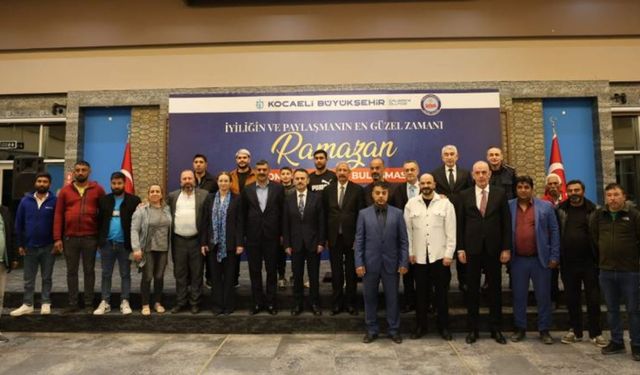 Kocaeli’de Roman vatandaşlar iftarda buluştu