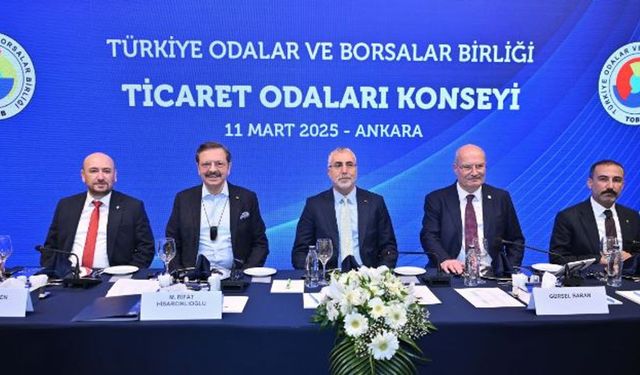 TOBB Ticaret Odaları Konseyi, Bakan Işıkhan’ın katılımıyla toplandı