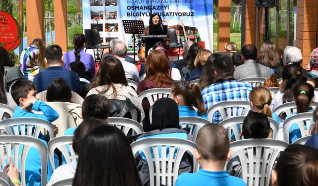 61. Kütüphane Haftası Bursa Osmangazi’de kutlandı