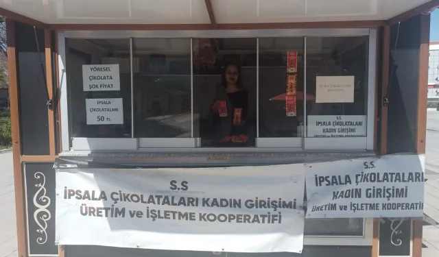 El yapımı çikolatalar Keşan’da satışta