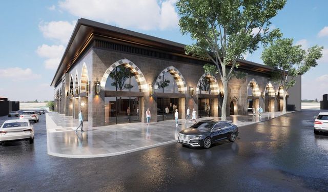 Aksaray'a II. Kılıçarslan Hanı yapılıyor