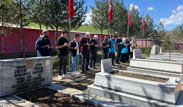 Alucra Müftülüğünden Şehitler Haftasında anlamlı ziyaret