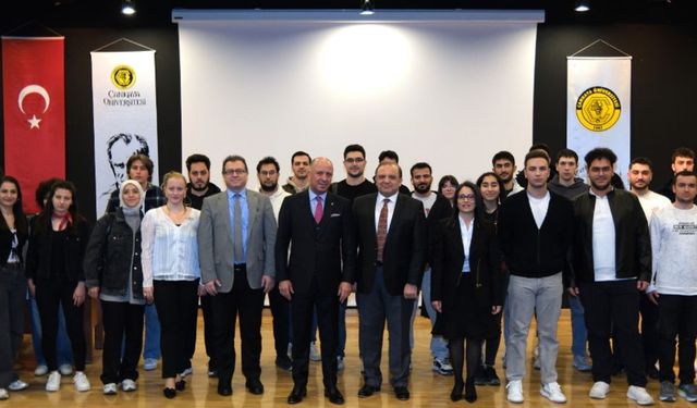 ASO Başkanı Seyit Ardıç, Çankaya Üniversitesi’nde gençlerle bir araya geldi