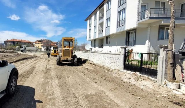 Burdur Hızırilyas Mahallesine yeni yol