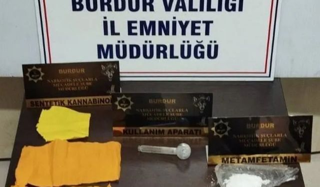 Burdur'da polis uyuşturucuya geçit vermedi