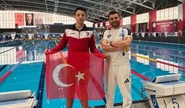 Denizlili yüzücüden Türkiye Şampiyonluğu
