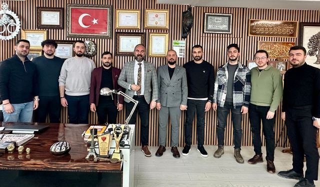 Genç MÜSİAD Sivas, Tokuş’u ziyaret etti