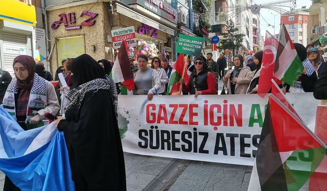 Giresun Filistin için tek yürek oldu