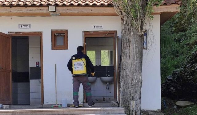 Güdül'de haşerelerle mücadele çalışması başlatıldı