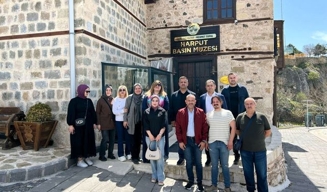 Irak heyeti, Elazığ Belediyesi müzelerini ziyaret etti