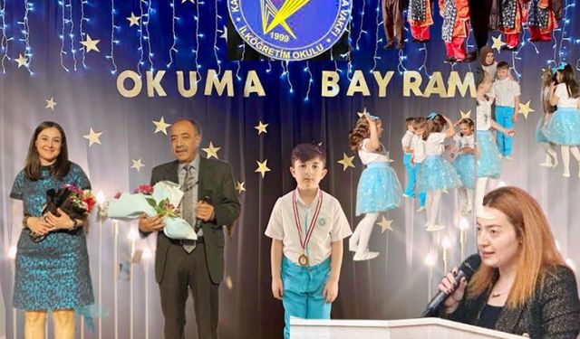 KAKÜV 1. sınıf öğrencilerinden unutulmaz Okuma Bayramı Şenliği