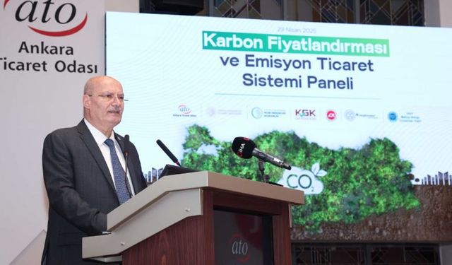 Karbon Fiyatlandırması ve Emisyon Ticaret Sistemi Paneli ATO'da yapıldı