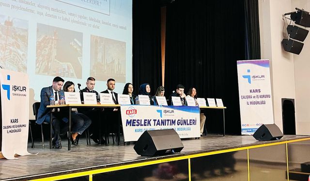 Kars’ta “İŞKUR Meslek Tanıtım Günü” etkinliği düzenlendi