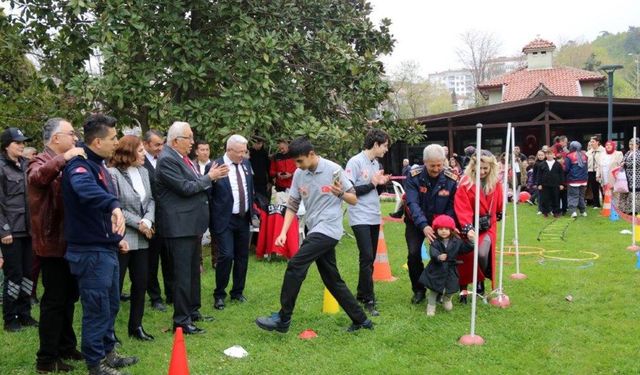 Kdz. Ereğli’de çocuklar doyasıya eğlendi