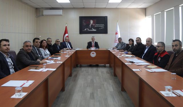 Kırıkkale’de zirai don ve tarımsal faaliyetler masaya yatırıldı