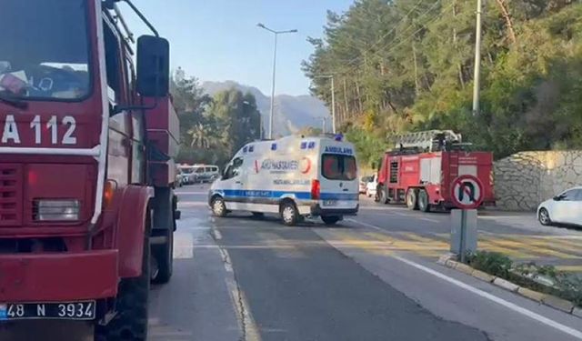 Marmaris'te 5 yıldızlı otelde yangın: 6 kişi dumandan etkilendi