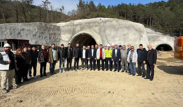 Milletvekili Avcı: “Kilimli-Filyos tünel ve karayolu çalışmalarımız aralıksız devam ediyor”