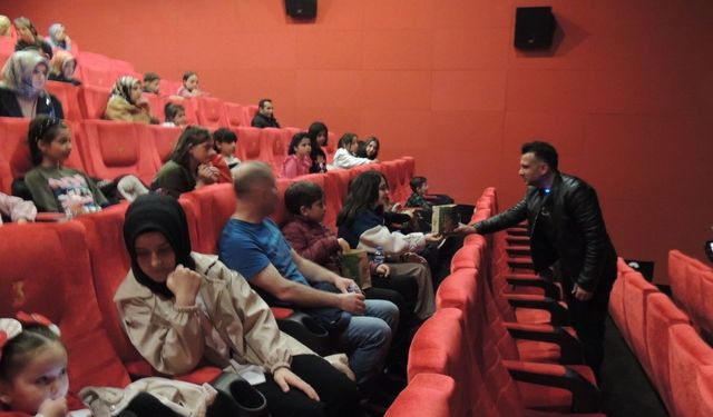 Şehit ve gazi çocukları 23 Nisan’da sinema etkinliğinde buluştu