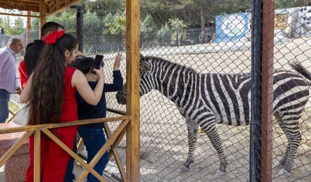 Tarsus Doğa Parkı, bayramda ziyaretçi akınına uğradı