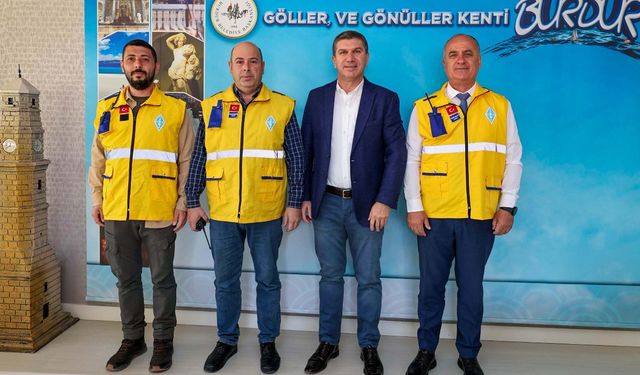 TRAC Burdur Şubesi’nden başkan Ercengiz’e ziyaret