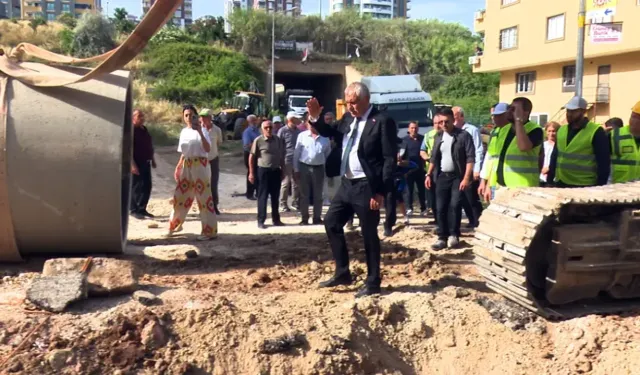 Adana’da 93 farklı noktada yağmur suyu hattı inşa edildi