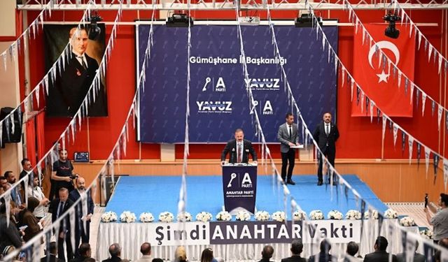 Ağıralioğlu Gümüşhane'de: MHP ve AK Parti kurdurdu bizim partimizi