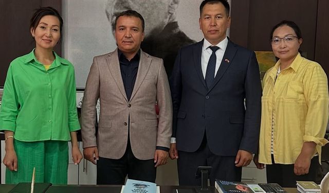 Antalya’da Kırgız medyası ile güçlü iletişim adımı