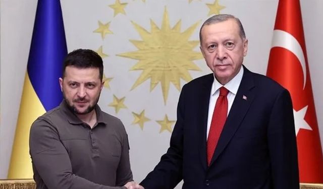 Cumhurbaşkanı Erdoğan, Zelenski ile bir araya geldi