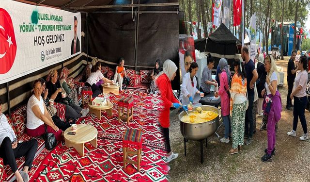 Düzlerçamı’nda Yörük Türkmen Festivali coşkusu başladı