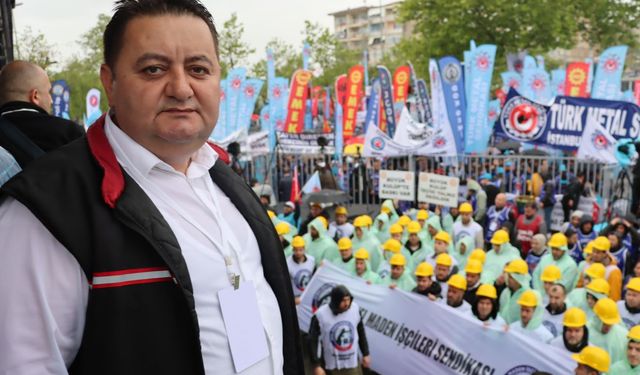 GMİS, İstanbul'da Türk-İş'in mitinginde en önde yer aldı