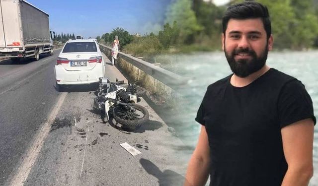 Manavgat’ta feci kaza: Motosiklet sürücüsü hayatını kaybetti