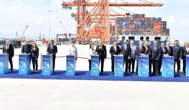 Mersin Uluslararası Limanı'ndan 455 milyon dolarlık yatırım