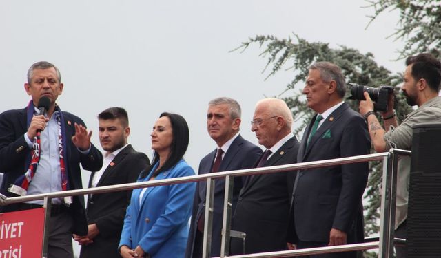 Özgür Özel, Düzce mitinginde Erdoğan’a seslendi