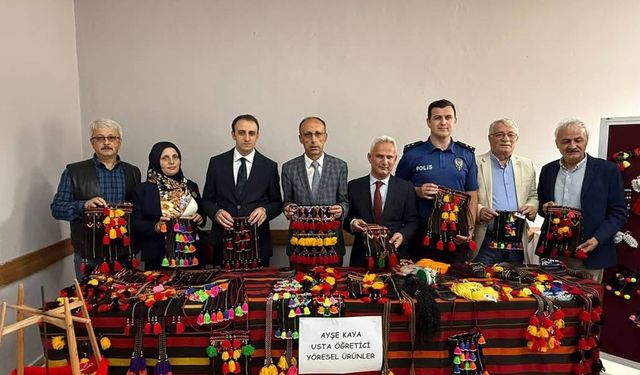 Şalpazarı HEM 2024-2025 Yıl Sonu Sergisi yine farkını gösterdi