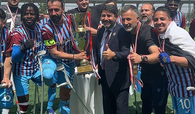 Trabzon Büyükşehir Ampute, Türkiye üçüncüsü oldu