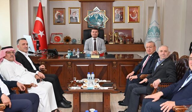 UCLG-MEWA Genel Sekreteri ve Belediye Başkanları Aksaray’da