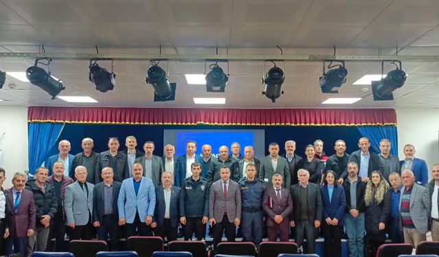 Vakfıkebir'de muhtarlara seminer verildi
