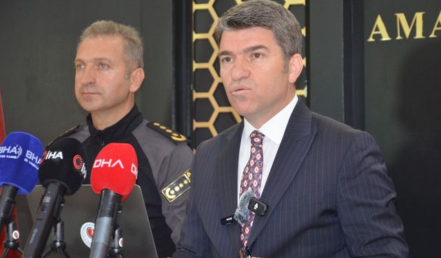 Vali Önder Bakan: "Amasya’nın huzuru, Türkiye’nin huzurudur"