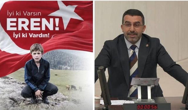 AK Parti Kars Milletvekili Adem Çalkın: “Eren, iyi ki varsın”