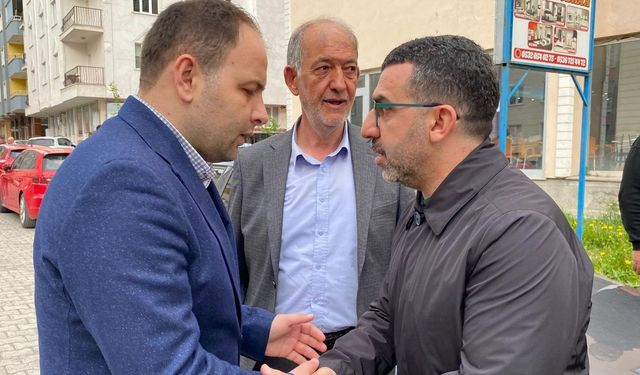AK Parti Kars Milletvekili Adem Çalkın’dan taziye ziyareti